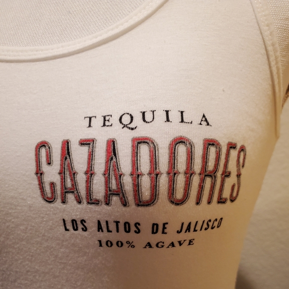 Cazadores Tequila Woman's White Tank - Picture 2 of 7